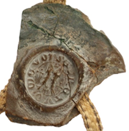 Sceau de 1272 du comte Henri IV de Salm